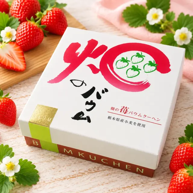 畑のいちごバウム