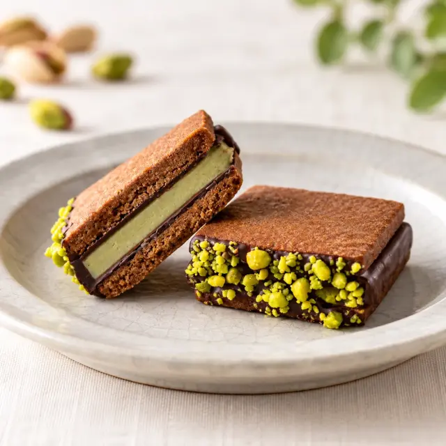 ショコラサンド_ピスタチオ