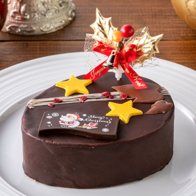 クリスマス仕様ザッハトルテ