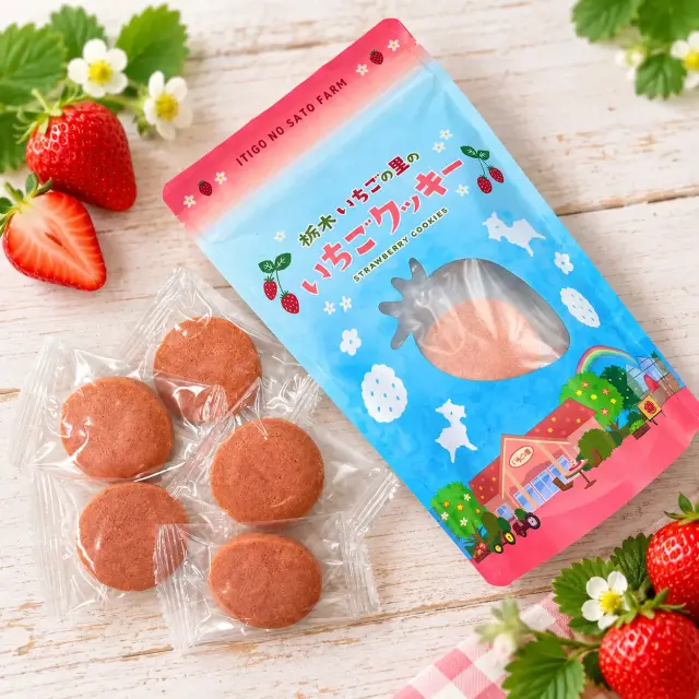 いちごクッキー