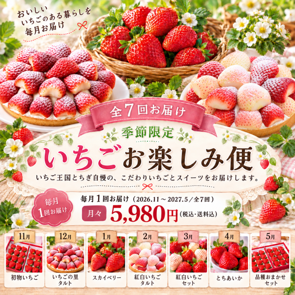 いちごの定期頒布会