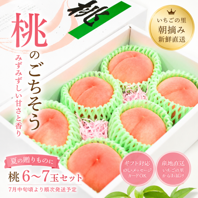桃6〜7玉セット