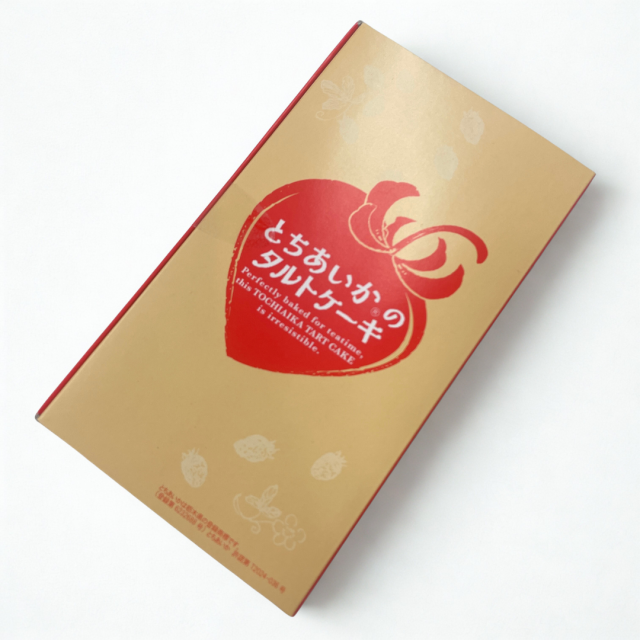 とちあいかのタルトケーキ 4個入り パッケージ