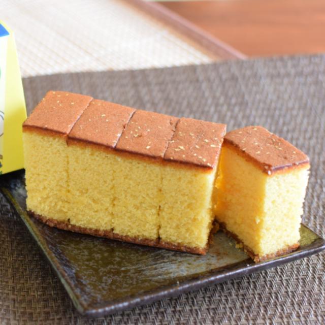 ふんわりしっとりしたトッキーのおやつカステラ