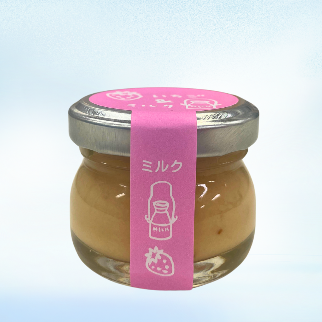 ミニジャム（いちご＆ミルク） いちごの里オンラインショップ