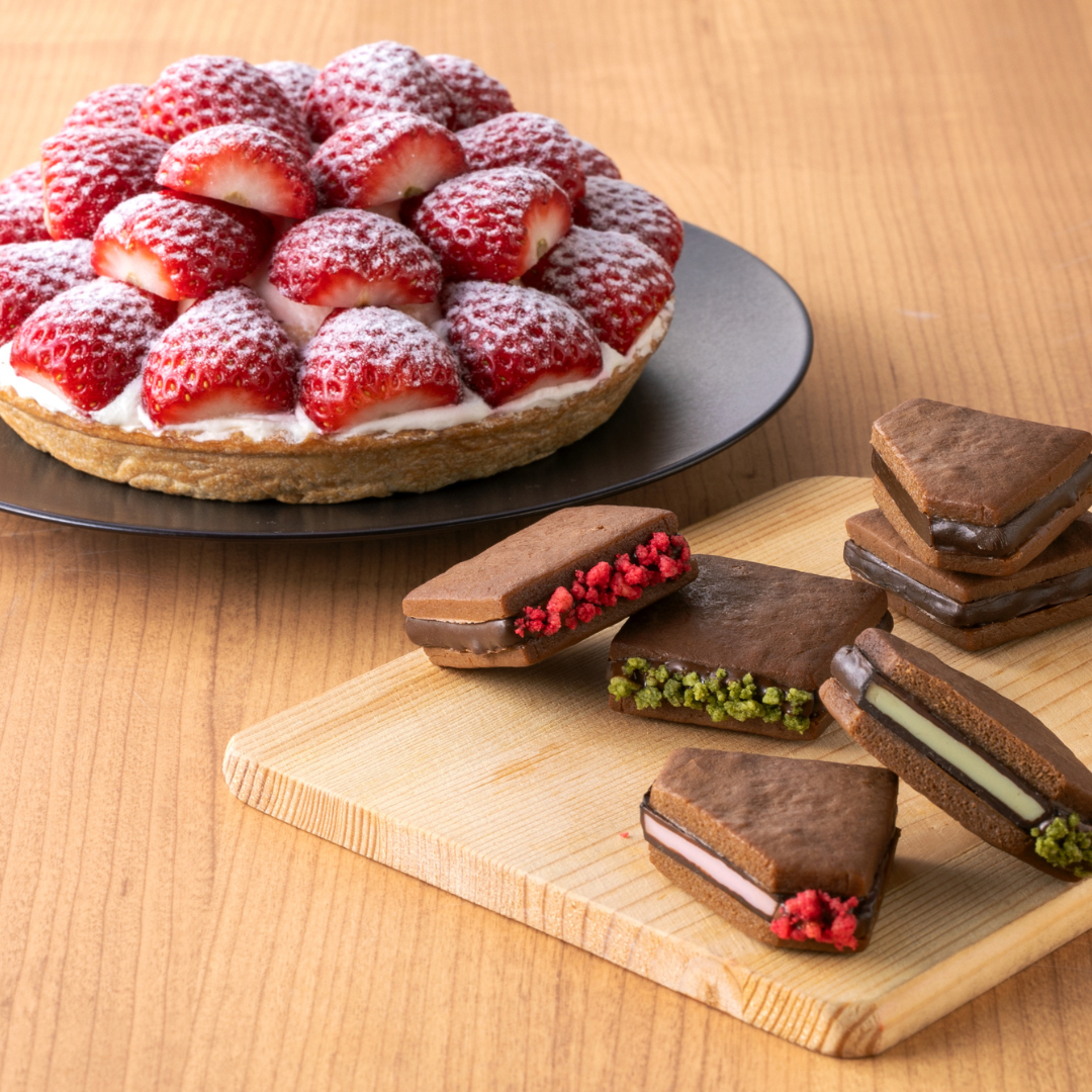 いちごの里タルト&ショコラサンド