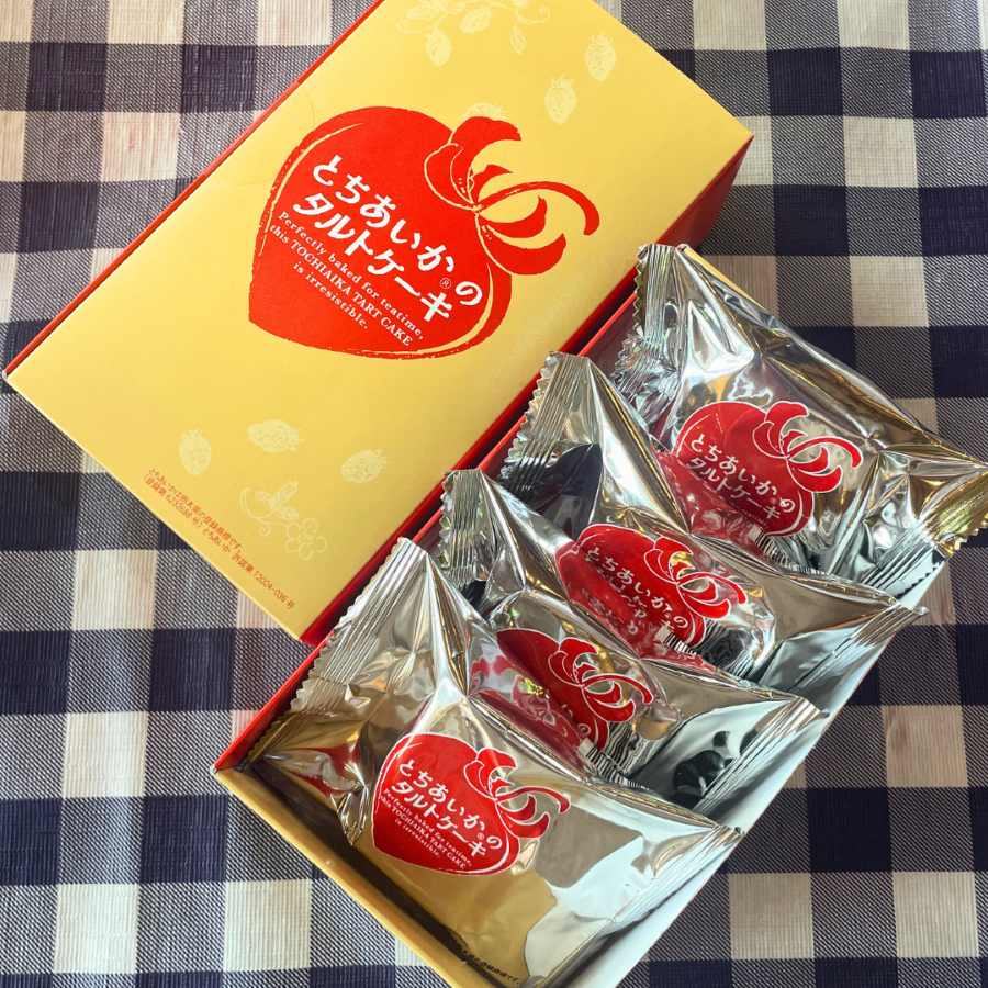 とちあいかのタルトケーキ（4個入り） いちごの里オンラインショップ