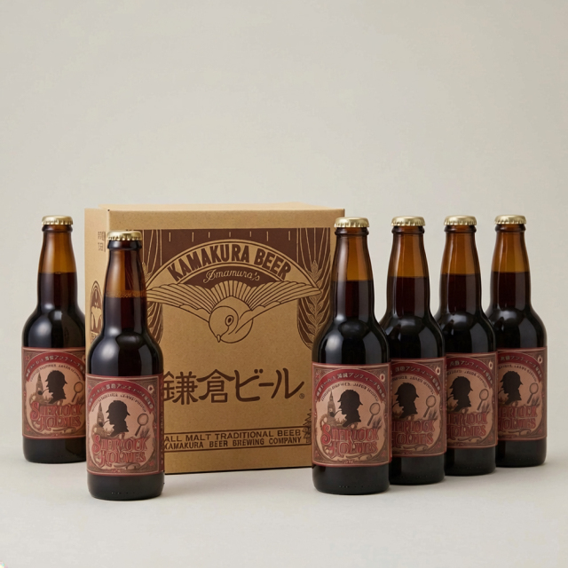 鎌倉ビール&times;英国アンティーク博物館 コラボクラフトビール SHエールビール