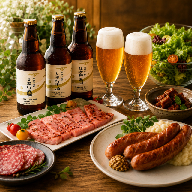鎌倉ハム富岡商会と鎌倉ビール父の日プレミアムギフト