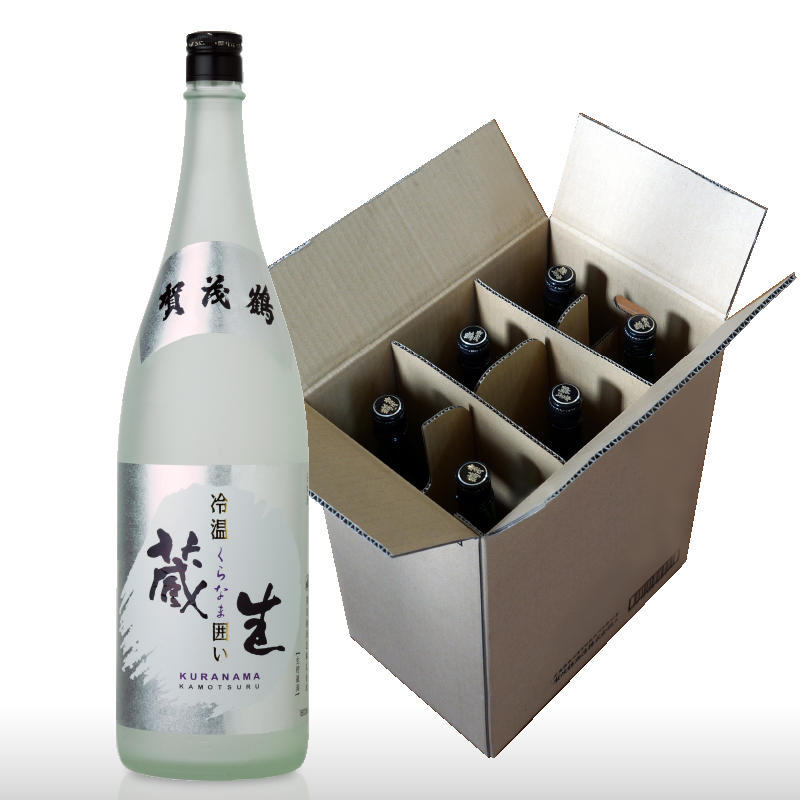 生貯蔵酒 冷温「蔵生」囲い 1.8L ６本ダンボール輸送箱入
