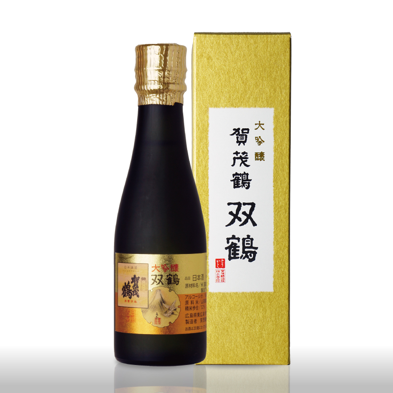 大吟醸 賀茂鶴 双鶴180ml 化粧箱入 賀茂鶴 直営オンラインストア
