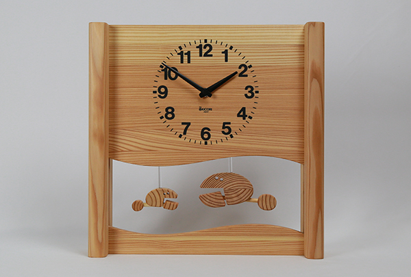 さかなの親子の時計