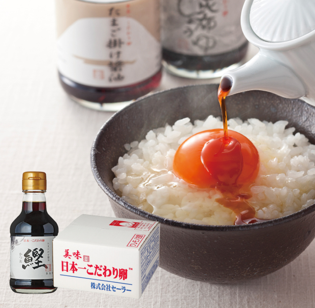 数量限定SAILOR　EGG日本一こだわり卵２０個（２パック）+たまご掛け醤油180ml.セット