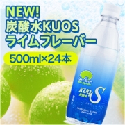 炭酸水ライムフレーバー500ml×24本