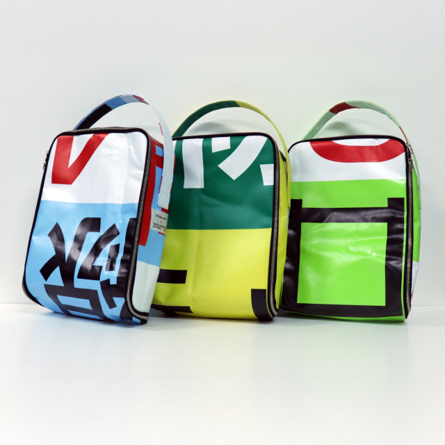 【M.MOWBRAY×CIRCULATION SHUTOKO】UPCYCLE SHOES BAG