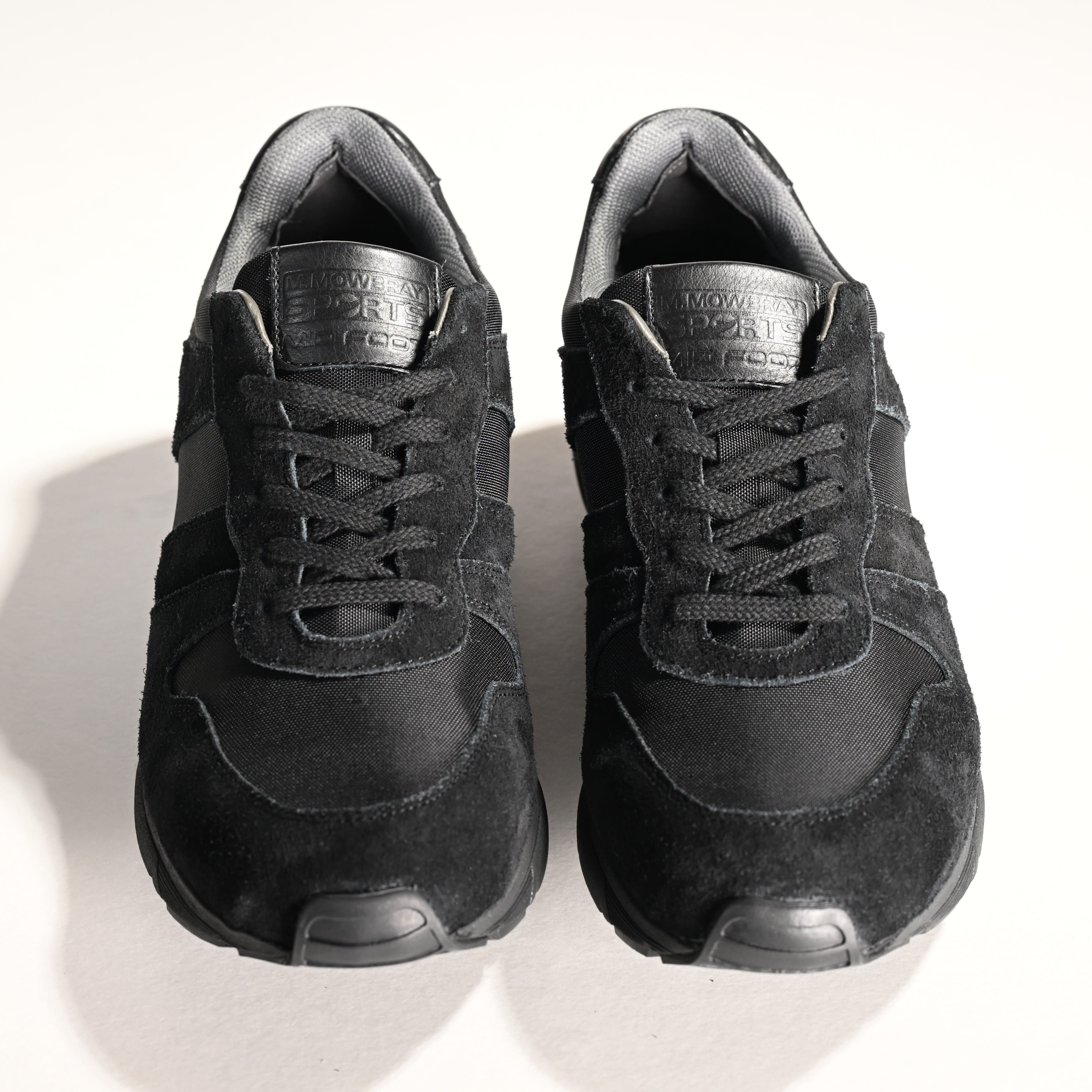 【数量限定】M.MOWBRAY SPORTS × ミッドフットシューズ All Black 50周年記念モデル