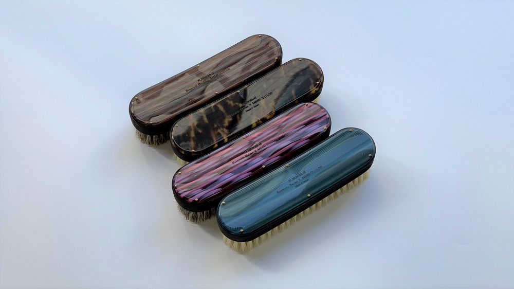 SASAKI CELLULOID × SANOHATA BRUSH(リジェクト品)