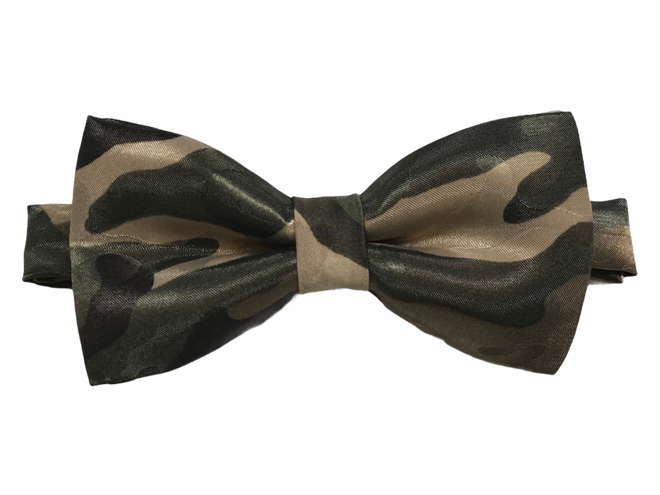 カモフラグリーン　蝶ネクタイ　