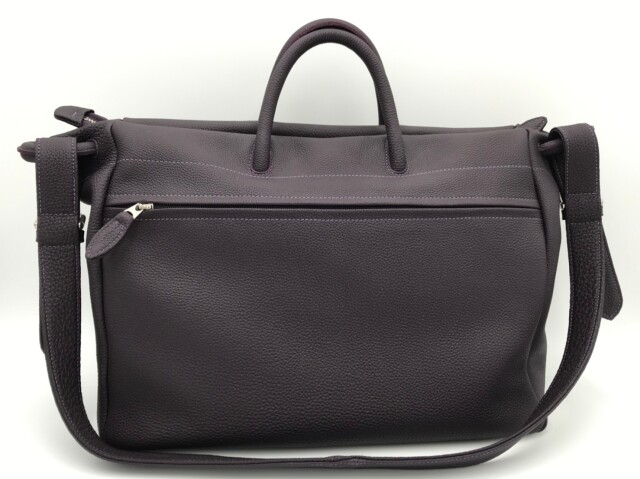 【ペリンガー社】　　ボストンバッグ　パープル