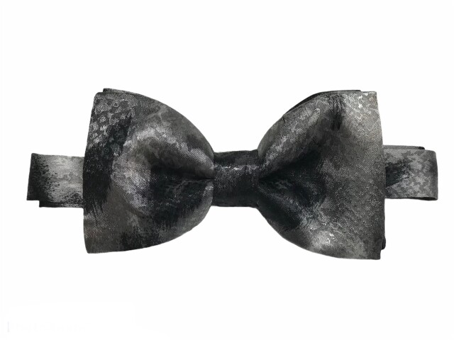 パイソン柄　蝶ネクタイ　