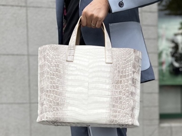 クロコダイルトートバッグ M ヒマラヤ