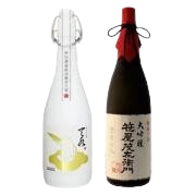 日本酒 飲み比べ 純米大吟醸【amamizu】×大吟醸  【笹屋茂左衛門】720ml×2本セット