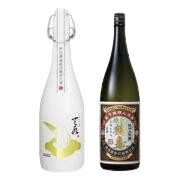 日本酒 飲み比べ 純米大吟醸【amamizu】×純米大吟醸【越後鶴亀】720ml×2本セット