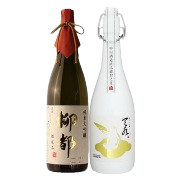 日本酒 飲み比べ 純米大吟醸 【柳都】×純米大吟醸【amamizu】720ml×2本セット