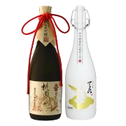 日本酒 飲み比べ 純米大吟醸 【桃園の誓い】×純米大吟醸【amamizu】720ml×2本セット