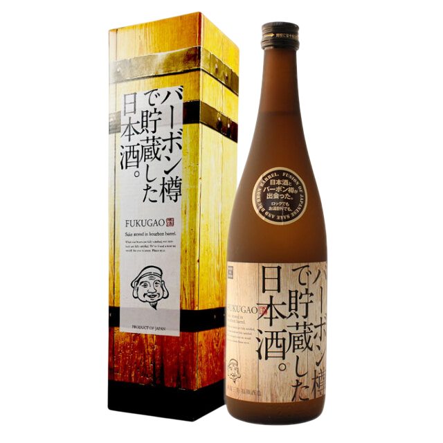 【お年賀 日本酒 ギフト】【バーボン樽で貯蔵した日本酒】福顔酒造 720ml