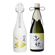 日本酒 飲み比べ 純米大吟醸【amamizu】×純米大吟醸【海穂】720ml×2本セット