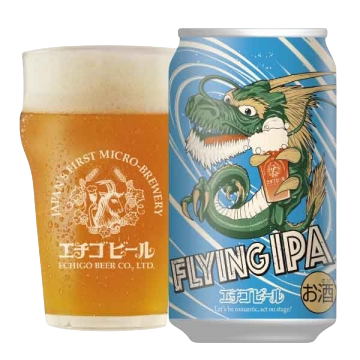 エチゴビール FLYING IPA 缶 350ml　24本 1ケース 地ビール＜取り寄せ品＞