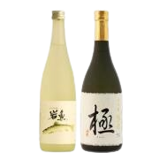 日本酒 飲み比べ  純米大吟醸【岩魚】×大吟醸【極】720ml×2本セット