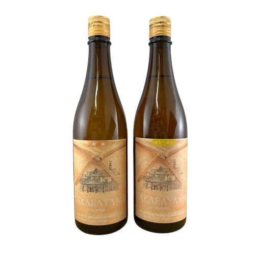 たからやま醸造　TAKARAYAMA米袋ラベル2本セット　720ml
