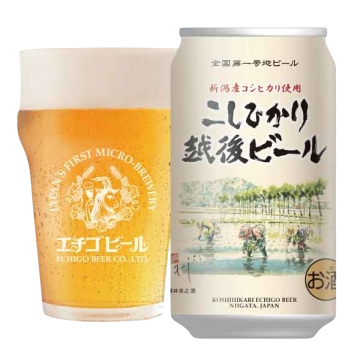 クラフトビール エチゴビール こしひかり越後ビール 350ml 24本 1ケース 地ビール＜取り寄せ品＞