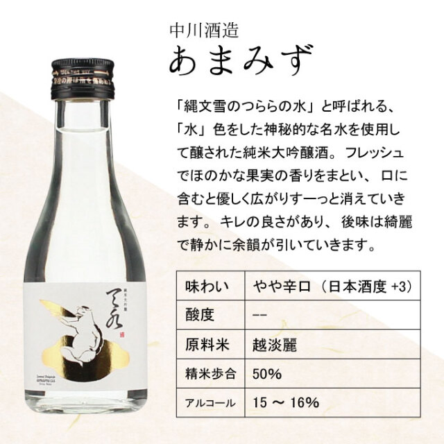 中川酒造　あまみず