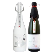日本酒 飲み比べ 純米吟醸【amamizu】×純米大吟醸【おかみ】720ml×2本セット
