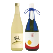日本酒 飲み比べ  純米大吟醸【岩魚】×純米大吟醸【天宴】720ml×2本セット