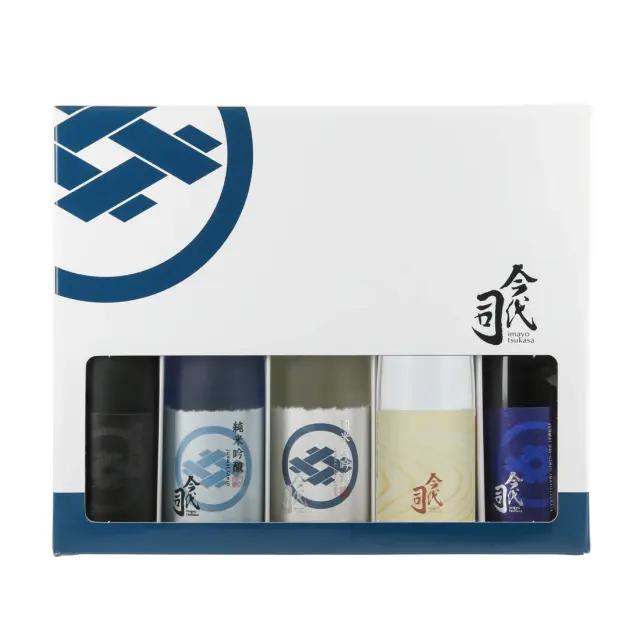 今代司酒造 利き酒セット プレミアム 180mlx5本 化粧箱入り
