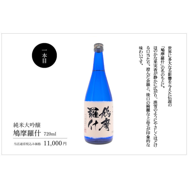 一本目鳩摩羅什