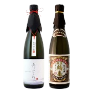 日本酒 飲み比べ 純米大吟醸【おかみ】×純米大吟醸【越後鶴亀】720ml×2本セット
