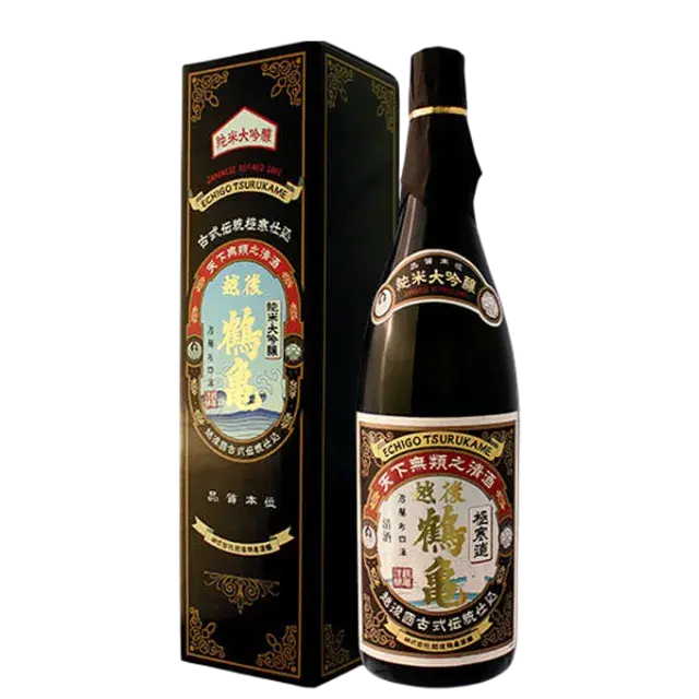 【お中元 夏ギフト】純米大吟醸「越後鶴亀」720ml（箱入り）