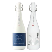 日本酒 飲み比べ 純米大吟醸 原酒【棚田コシヒカリ幻の酒(柏露)】×純米吟醸【amamizu】720ml×2本セット