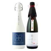 日本酒 飲み比べ 純米大吟醸【棚田コシヒカリ幻の酒(柏露)】×純米大吟醸【おかみ】720ml×2本セット
