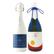 日本酒 飲み比べ  純米大吟醸 原酒 【棚田コシヒカリ幻の酒(柏露)】×純米大吟醸【天宴】720ml×2本セット