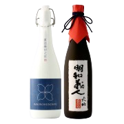 日本酒 飲み比べ  純米大吟醸 【棚田コシヒカリ幻の酒(柏露)】×純米大吟醸【明和義人】720ml×2本セット