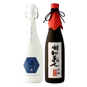 日本酒 飲み比べ  純米大吟醸 【棚田コシヒカリ幻の酒(金升)】×純米大吟醸【明和義人】720ml×2本セット