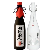 日本酒 飲み比べ 純米大吟醸【明和義人】×純米吟醸【amamizu】720ml×2本セット