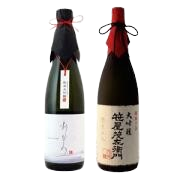 日本酒 飲み比べ 純米大吟醸【おかみ】×大吟醸【笹屋茂左衛門】720ml×2本セット