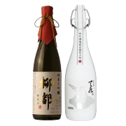 日本酒 飲み比べ 純米大吟醸【柳都】×純米吟醸【amamizu】720ml×2本セット